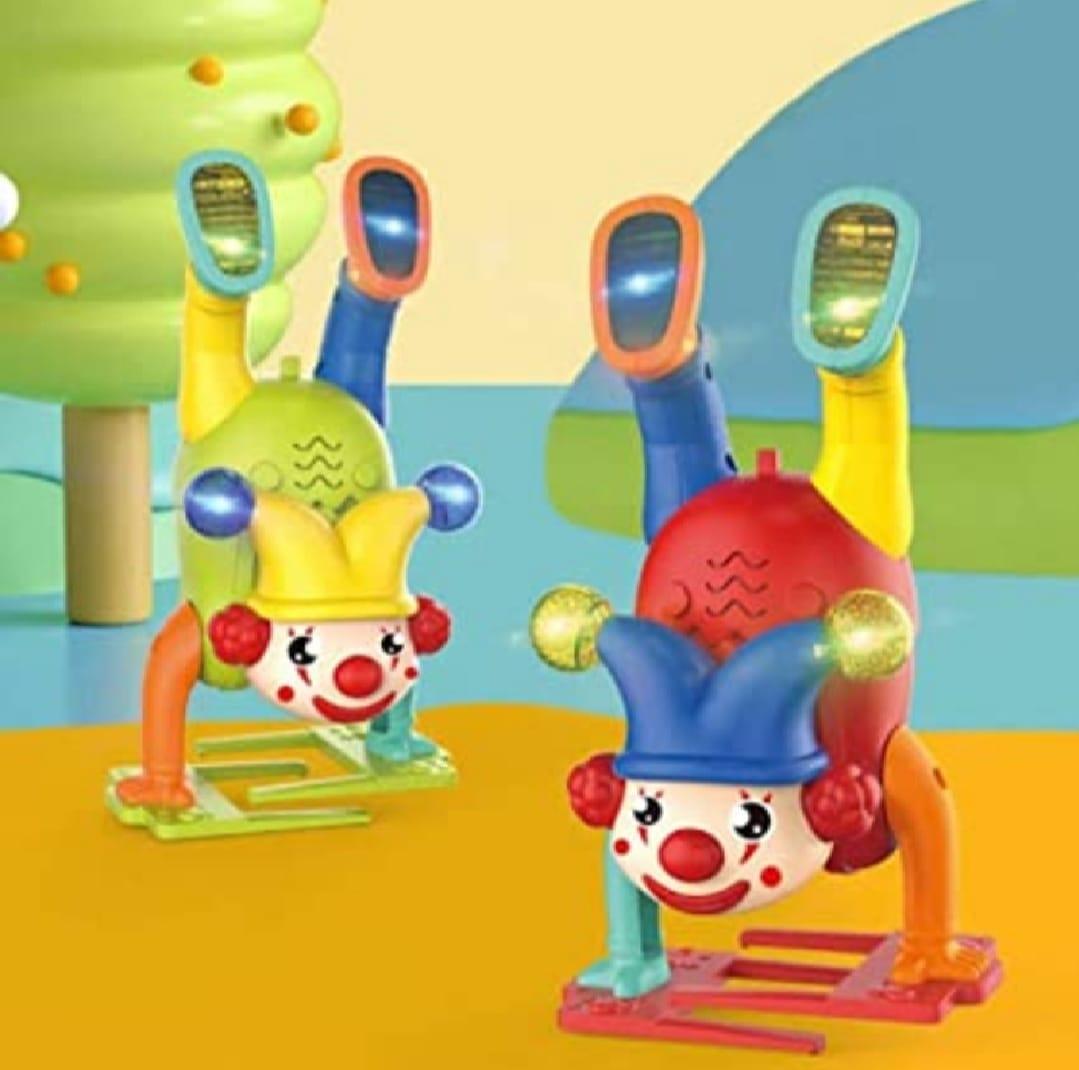 Electric Clown Toy Multicolor 3-5Yrs Safe Indoor Play