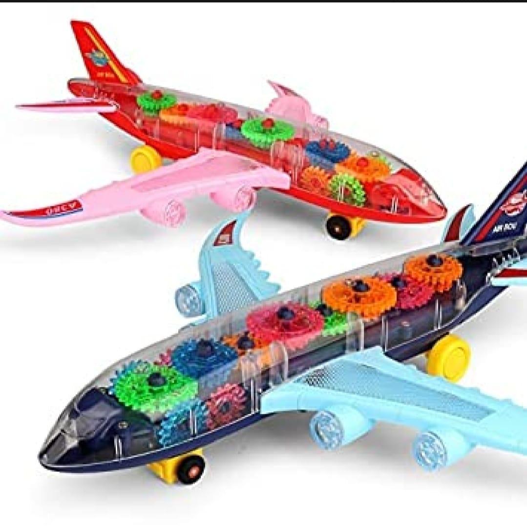 Transparent Flying Toy for Kids 3-5 Years Multicolor 45cm