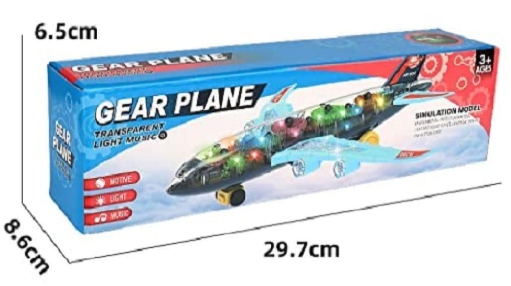 Transparent Flying Toy for Kids 3-5 Years Multicolor 45cm