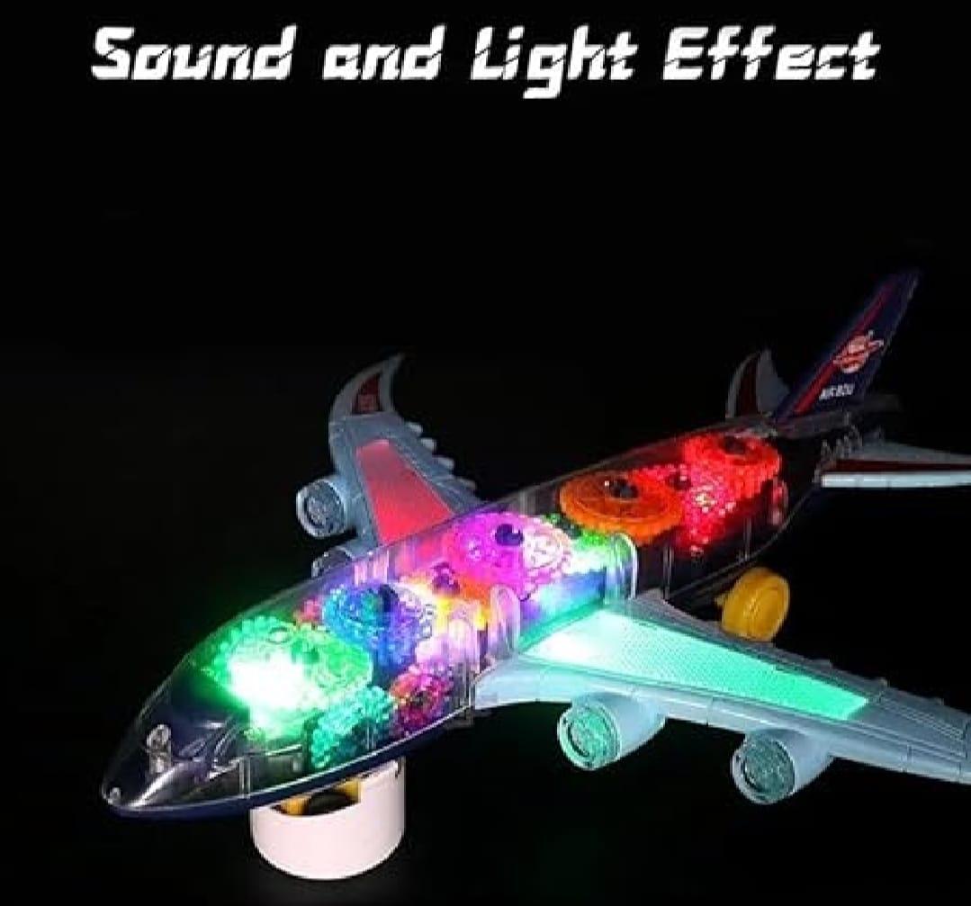 Transparent Flying Toy for Kids 3-5 Years Multicolor 45cm