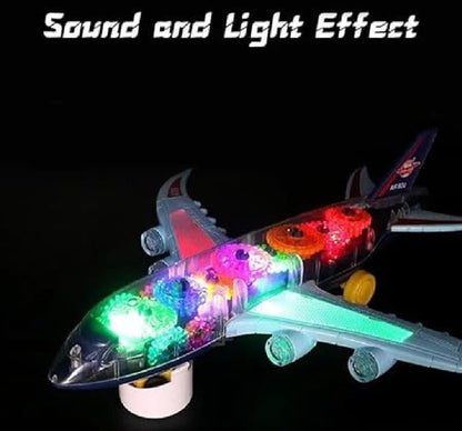 Transparent Flying Toy for Kids 3-5 Years Multicolor 45cm